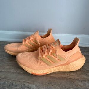 Orange Adidas Ultraboosts